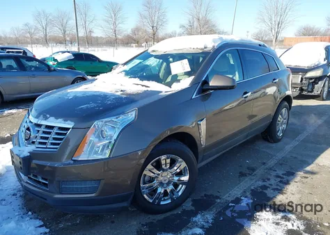 2015 Cadillac Srx Luxury Collection из США, поврежденный, VIN 3GYFNBE3XFS571551